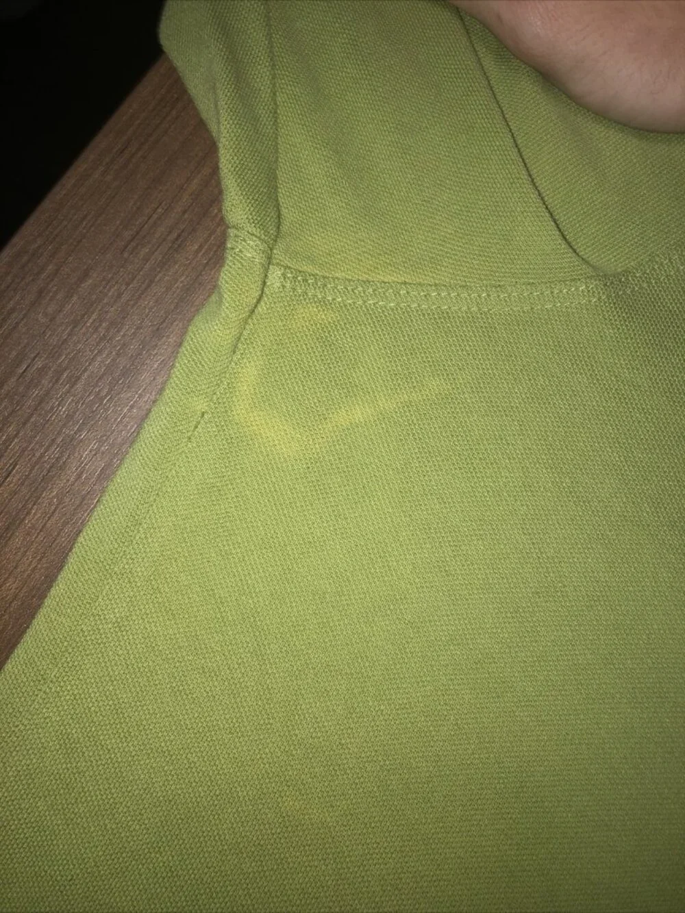 Banana Republic Polo XL Green Casual Mens Shirt Solid With Elephant Logo